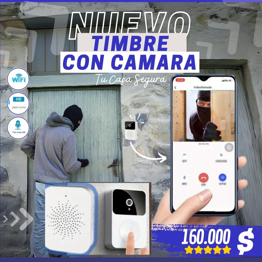 timbre ultra con camara HD